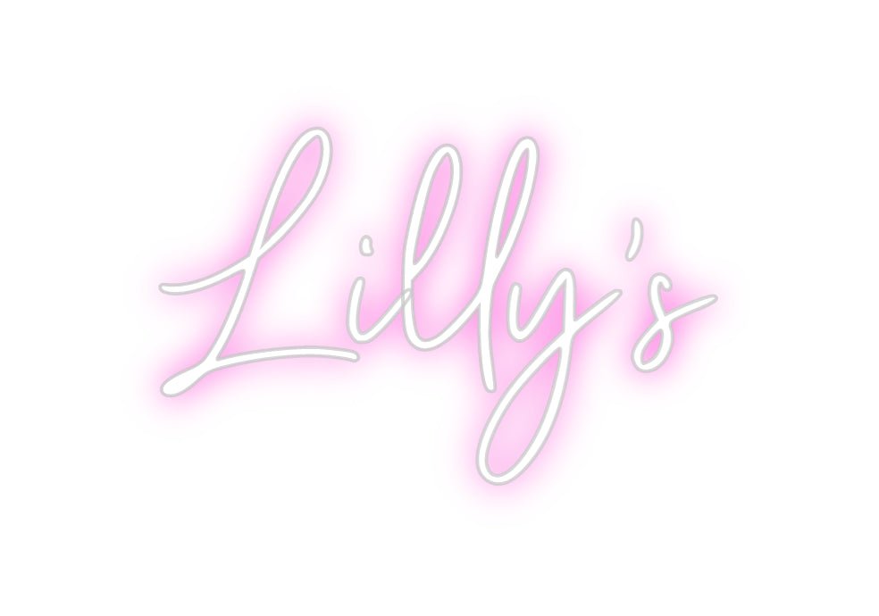 Custom Neon: Lilly's - Neon Filter