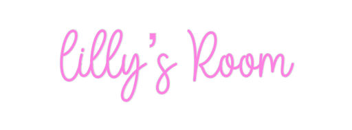 Custom Neon: Lilly’s Room - Neon Filter