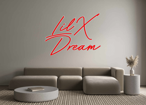 Custom Neon: LilX Dream - Neon Filter