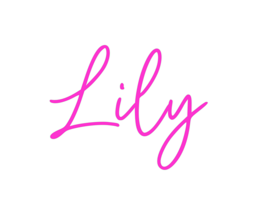 Custom Neon: Lily - Neon Filter