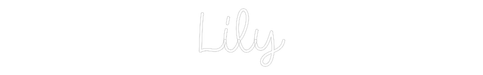 Custom Neon: Lily - Neon Filter