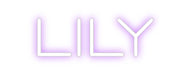 Custom Neon: Lily - Neon Filter