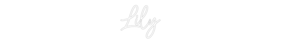 Custom Neon: Lily - Neon Filter