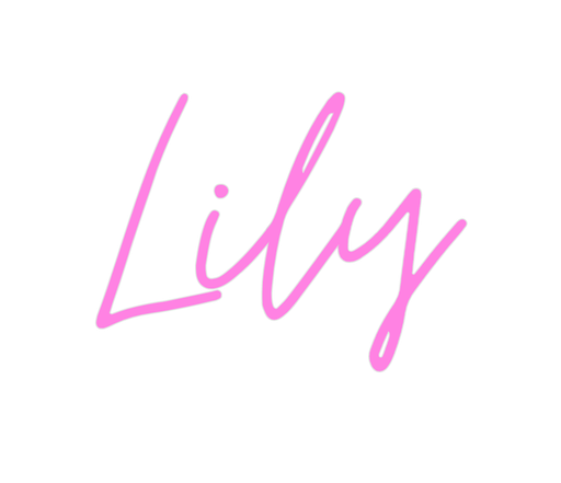 Custom Neon: Lily - Neon Filter