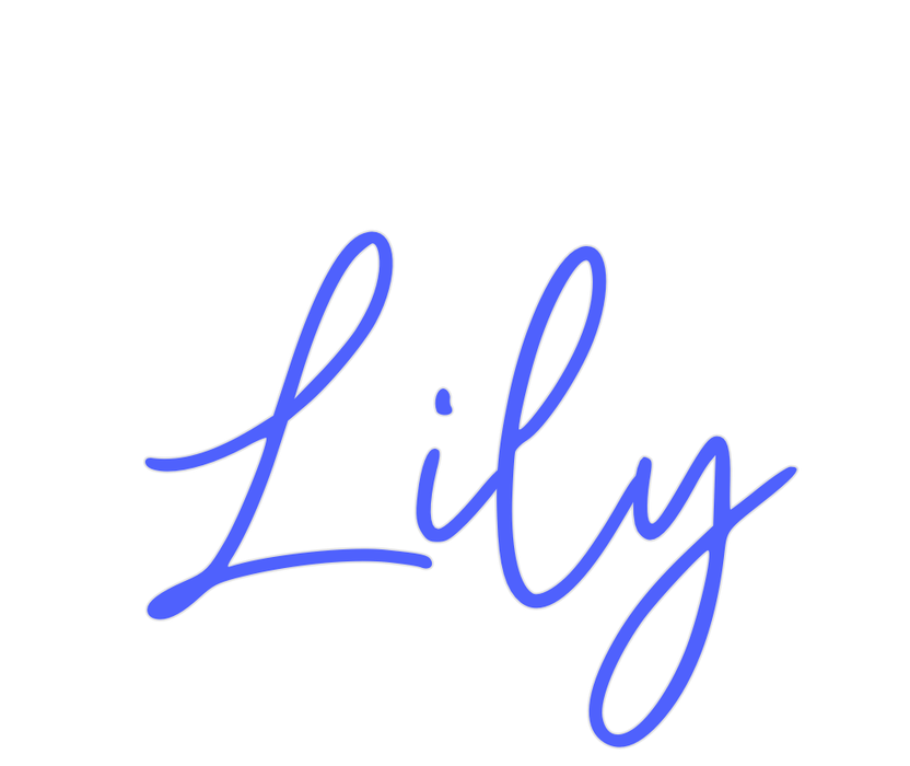 Custom Neon: Lily - Neon Filter