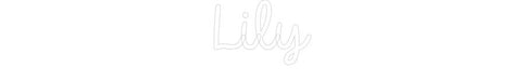 Custom Neon: Lily - Neon Filter