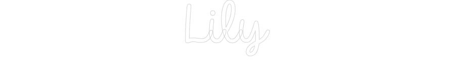 Custom Neon: Lily - Neon Filter