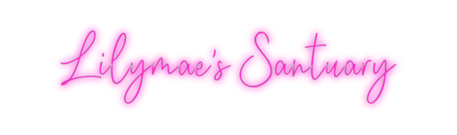 Custom Neon: Lilymae's San... - Neon Filter