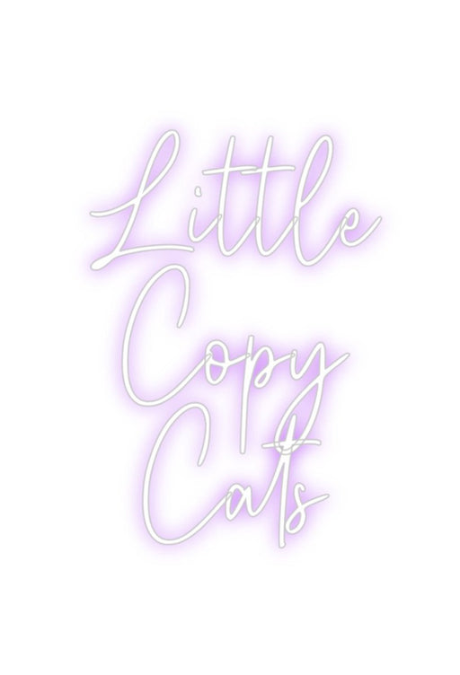 Custom Neon: Little Copy ... - Neon Filter