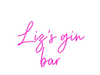 Custom Neon: Liz’s gin bar - Neon Filter