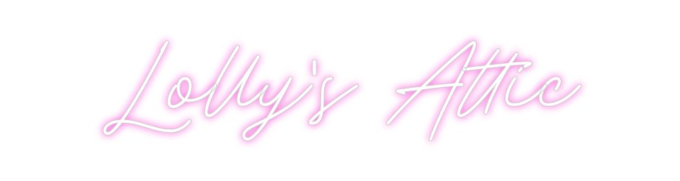 Custom Neon: Lolly's Attic - Neon Filter