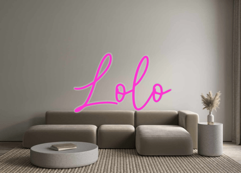 Custom Neon: Lolo - Neon Filter