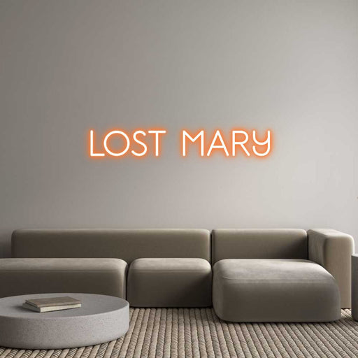 Custom Neon: LOST MARY - Neon Filter