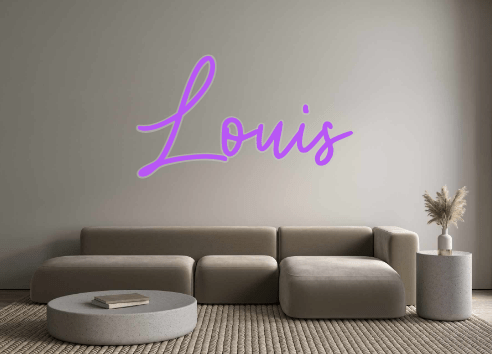 Custom Neon: Louis - Neon Filter