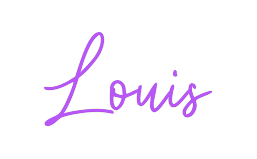 Custom Neon: Louis - Neon Filter