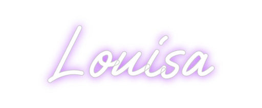 Custom Neon: Louisa - Neon Filter