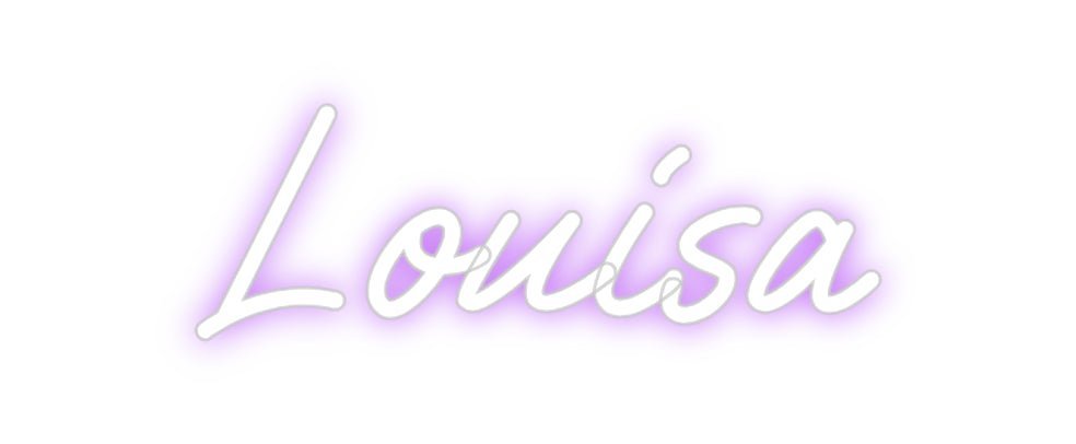 Custom Neon: Louisa - Neon Filter