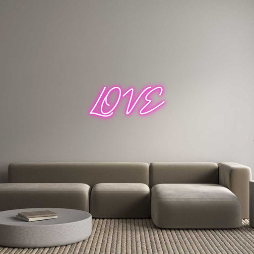 Custom Neon: LOVE - Neon Filter