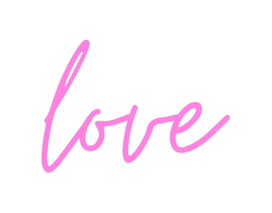 Custom Neon: love - Neon Filter