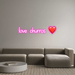 Custom Neon: love churros ❤️ - Neon Filter