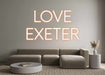 Custom Neon: LOVE EXETER - Neon Filter