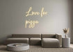 Custom Neon: Love for piz... - Neon Filter