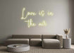 Custom Neon: Love is in t... - Neon Filter