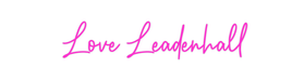 Custom Neon: Love Leadenhall - Neon Filter