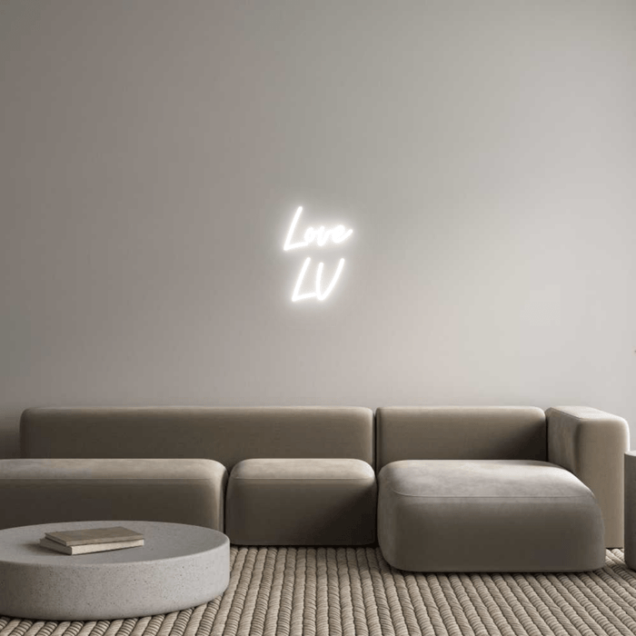 Custom Neon: Love LV - Neon Filter