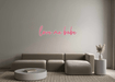 Custom Neon: love me babe - Neon Filter