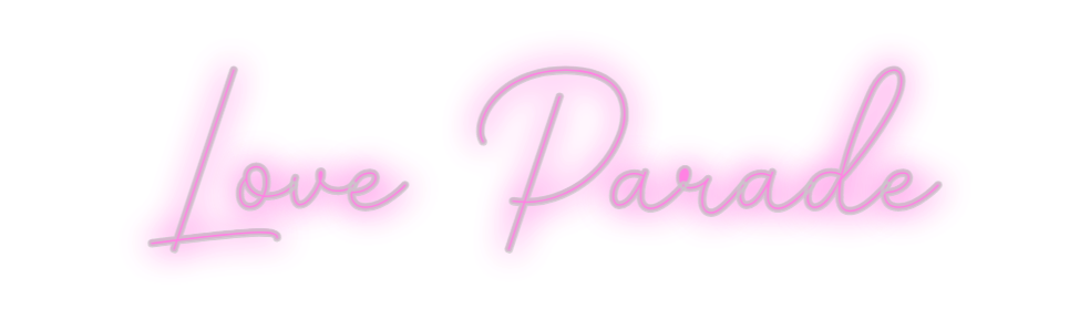 Custom Neon: Love Parade - Neon Filter