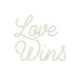 Custom Neon: Love Wins - Neon Filter