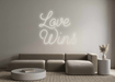 Custom Neon: Love Wins - Neon Filter