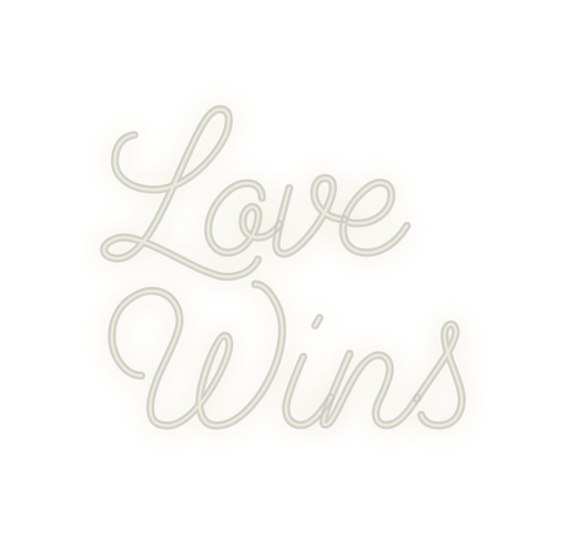 Custom Neon: Love Wins - Neon Filter