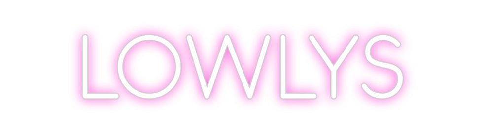 Custom Neon: lowlys - Neon Filter