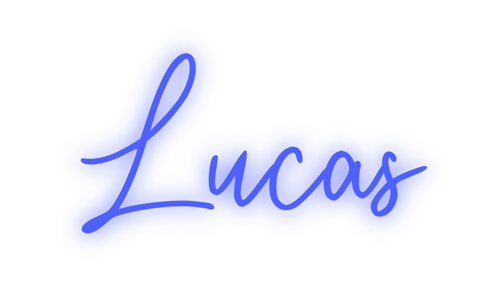 Custom Neon: Lucas - Neon Filter