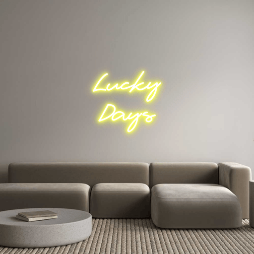 Custom Neon: Lucky Days - Neon Filter