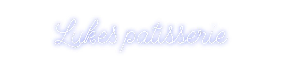 Custom Neon: Lukes patisse... - Neon Filter