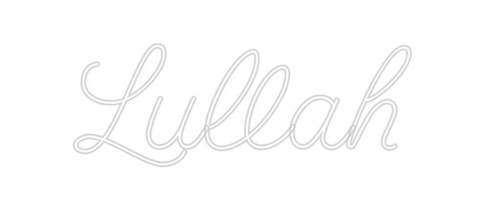 Custom Neon: Lullah - Neon Filter