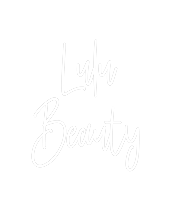 Custom Neon: Lulu Beauty - Neon Filter