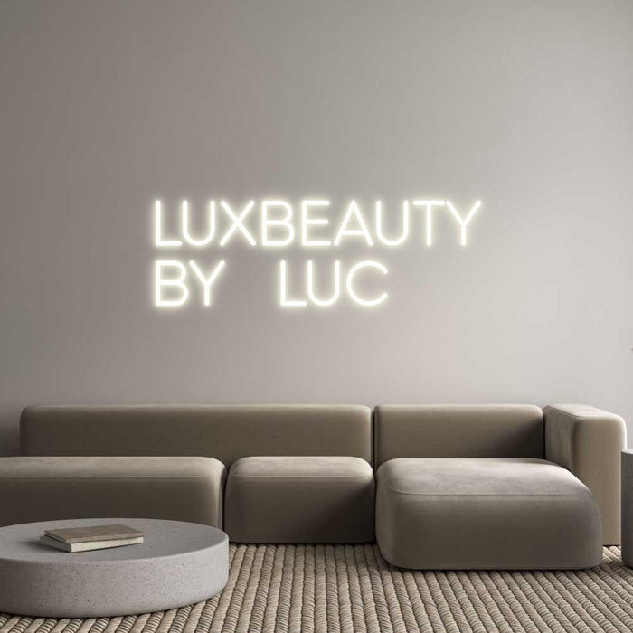 Custom Neon: Luxbeauty By... - Neon Filter