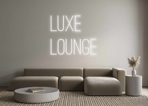 Custom Neon: Luxe Lounge - Neon Filter