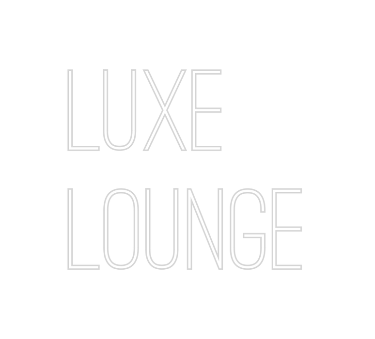 Custom Neon: Luxe Lounge - Neon Filter