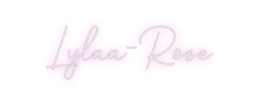 Custom Neon: Lylaa - Rose - Neon Filter