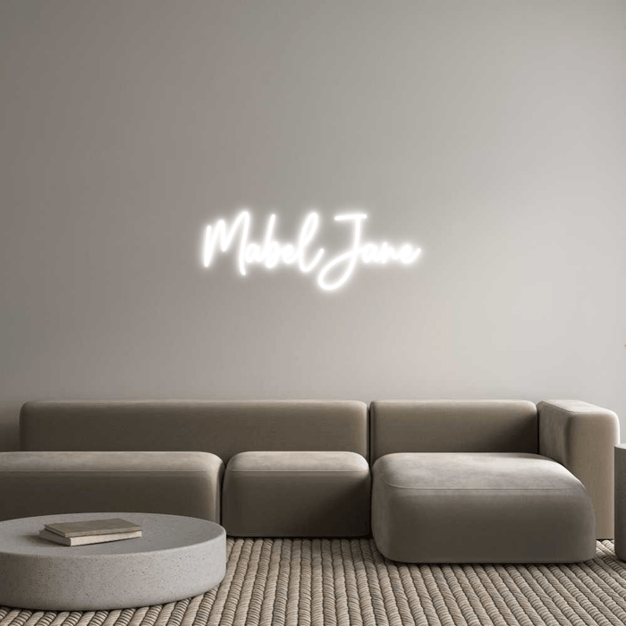 Custom Neon: Mabel Jane - Neon Filter