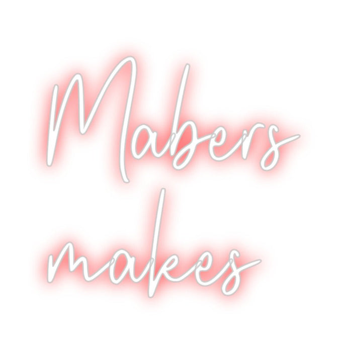 Custom Neon: Mabers makes - Neon Filter