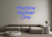 Custom Neon: Machine Numbe... - Neon Filter