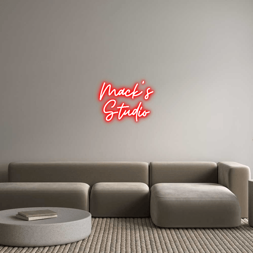 Custom Neon: Mack’s Studio - Neon Filter