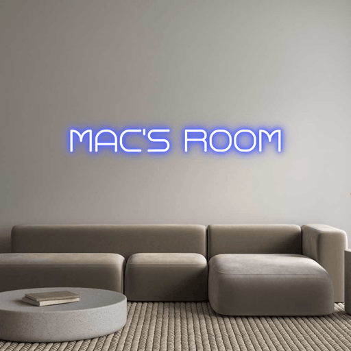 Custom Neon: MAC'S ROOM - Neon Filter