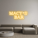 Custom Neon: MACY*S BAR - Neon Filter